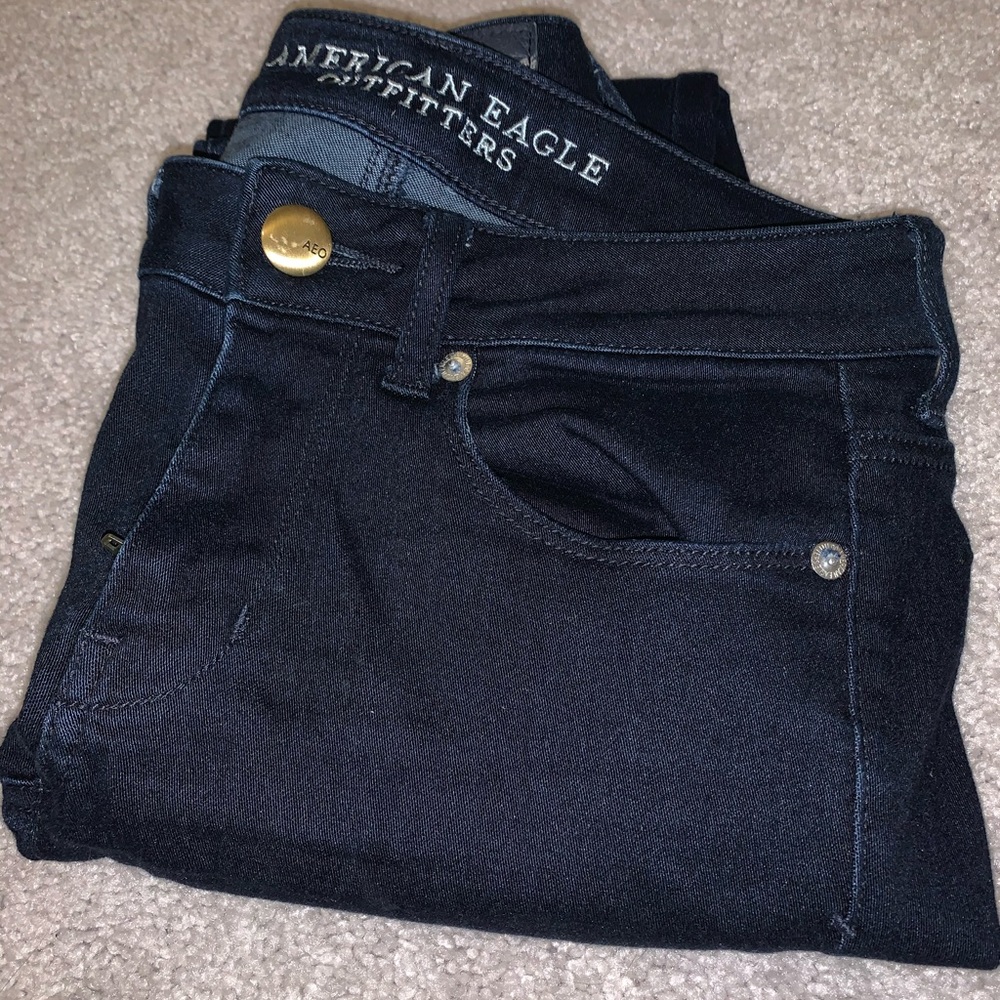 Classic blue American Eagle jeggings